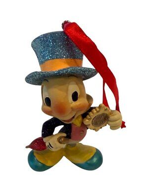 Disney Sketchbook Jiminy Cricket Official Conscience Ornament Hanger Collectible